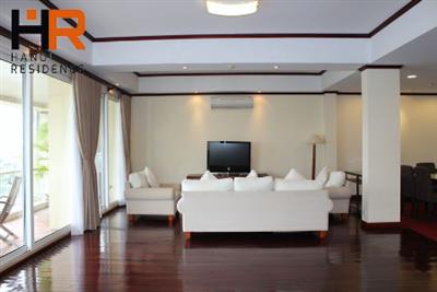Lake view & duplex serviced apartment in heart of Tay Ho with 03 beds