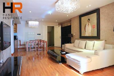 Front lake apartment for rent in Tay Ho, 2 beds, near Sheraton hotel