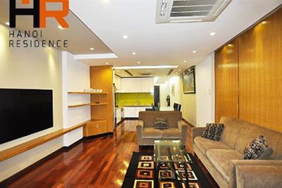 03 bedroom apartment for rent in Tay Ho, front lake & fully furnished