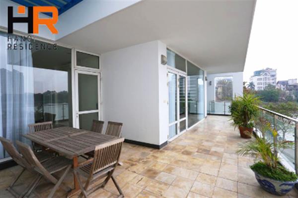 Quality & Lake view serviced apartment 03 beds in Tay Ho dist