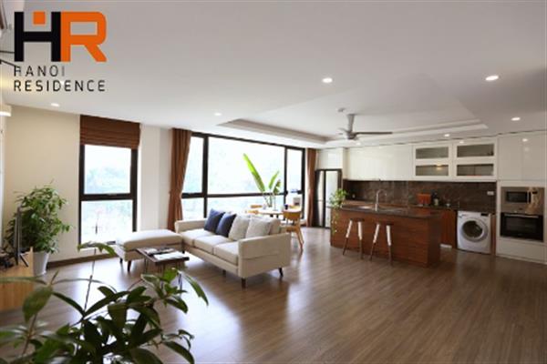 Bright serviced apartment for rent in Dang Thai Mai with 2 bedroom