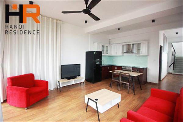 Duplex apartment 03 bedrooms for rent in Au Co, Tay Ho dist