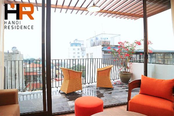 Charming apartment 02 bedroom in Tay Ho with big balcony & lake view