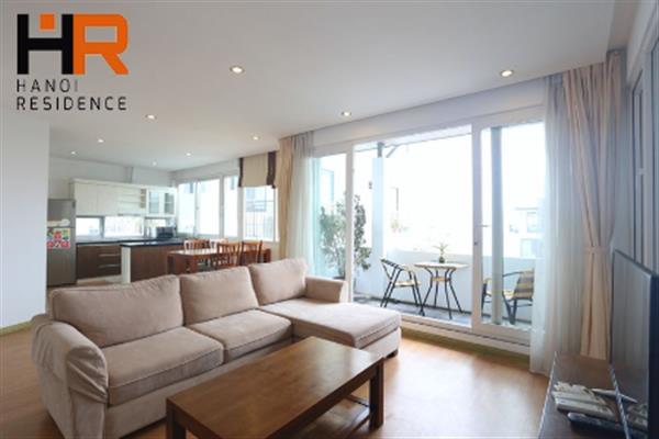 Top floor 02 bedroom apartment for rent in Centre of Tay Ho dist