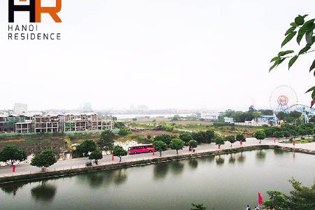 Two beds apartment for rent near Water Park, big balcony, lake view