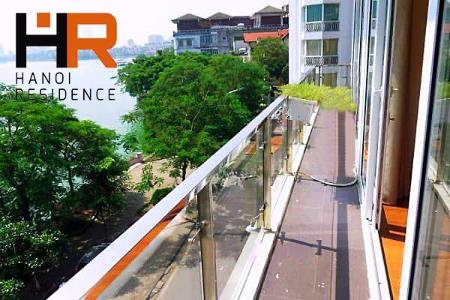 Lake view 03 bedrooms apartment with fully furnished in Tay Ho district