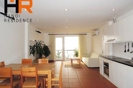 Lake view 02 bedroom apartment for rent in Yen Phu village