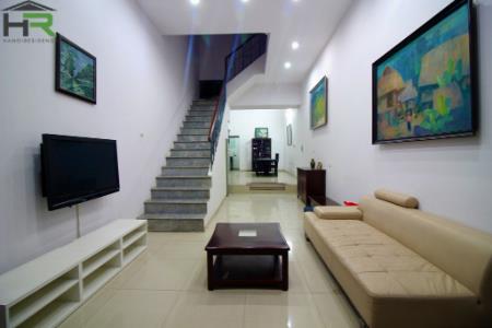 04 bedroom house near Lotte Center, fully furnished with wooden floor