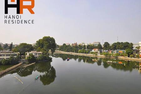 Lake view and brand new 01 bed apartment for rent in Yen Phu village
