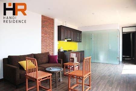 Brand new one bedroom apartment in Tay Ho with nice view