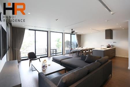 Modern & serviced apartment for rent in Quang Khanh with 4 bedroom & lake view