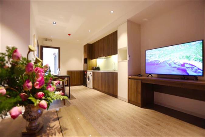Brand-new one bedroom apartment in Ba Dinh, fully furnished, nice balcony
