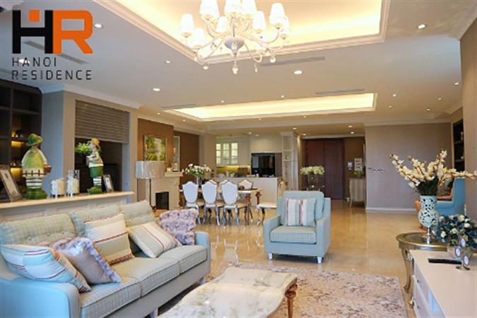 Luxurious & Royal style 04 bedroom apartment for rent in Ciputra