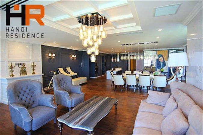 Luxurious apartment for rent in Ciputra, L building, 4 beds & spacious