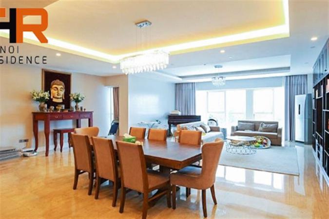 Lake view 267 sqm 04 beds apartment in L tower Ciputra, high quality furniture