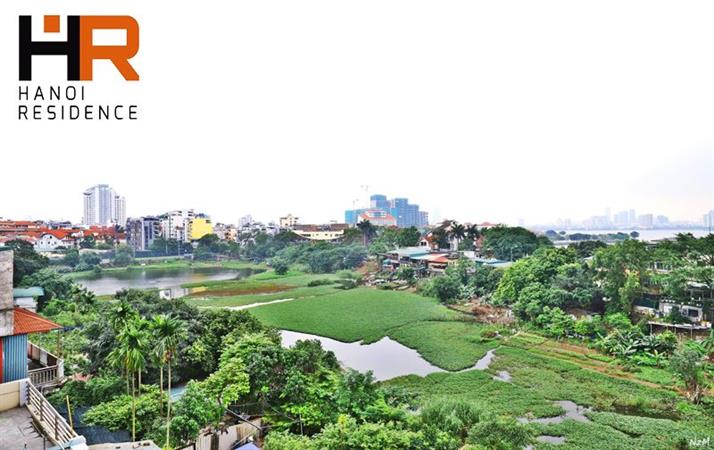Lake view 02 bedroom apartment in quiet location of Tay Ho dist
