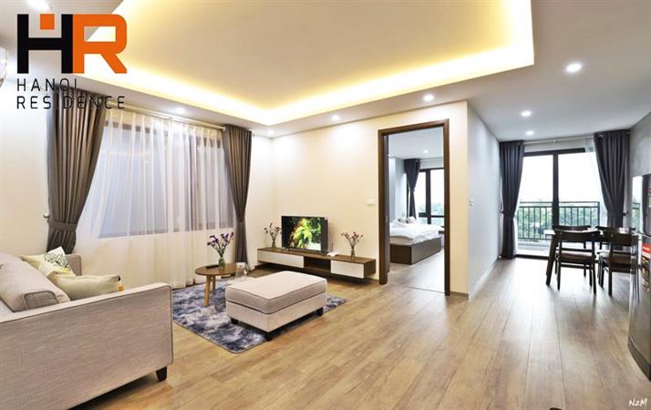 Modern furnished 02 bedrooms serviced apartment for rent in Tay Ho dist