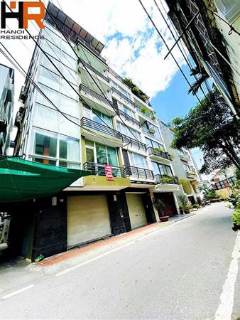 Bright 6 floor house with basic furniture for rent in Tay Ho