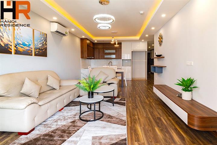 Lovely 3 bedroom apartment in D' Leroi Solei, Tay Ho for rent with city view 