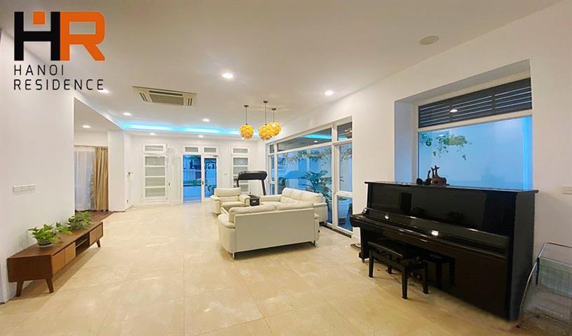 Villa Ciputra for rent, 05 bedroom, fully furnished, nice courtyard