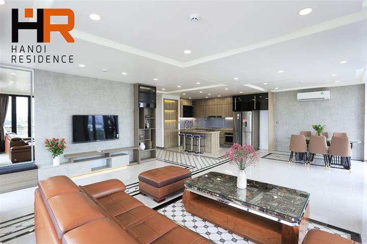 Spacious & Quality apartment one bedroom with balcony, lake view in Truc Bach