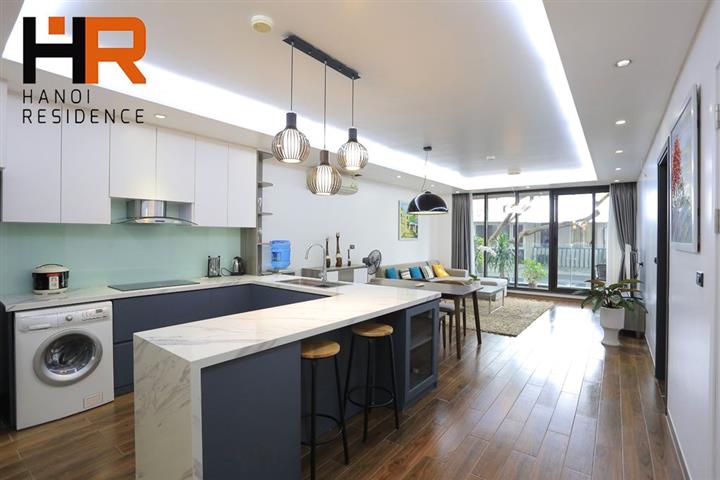 Newly renovated apartment 02 beds with modern furnished in Truc Bach