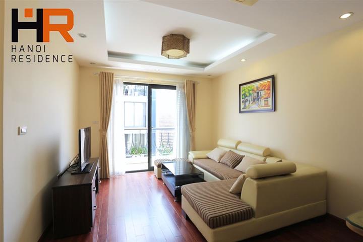 Apartment for rent in Tay Ho, 02 beds with balcony & nature light