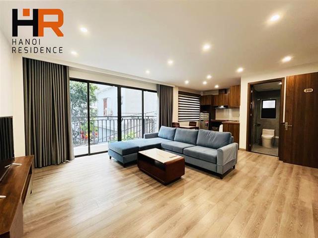 Brand-new one bedroom apartment for rent on Vu Mien st
