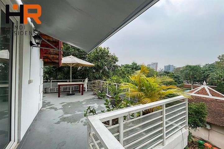 Beautiful rooftop apartment 03 bedrooms for rent in Tay Ho dist