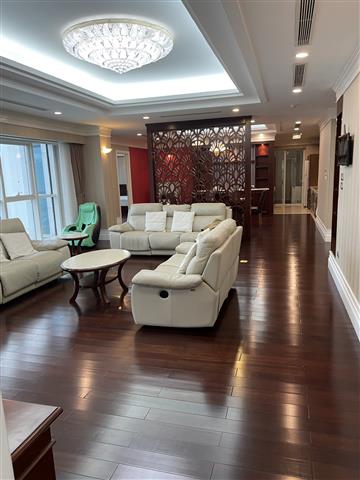 Top floor and spacious 3 bedroom apartment for rent in L building Ciputra Hanoi