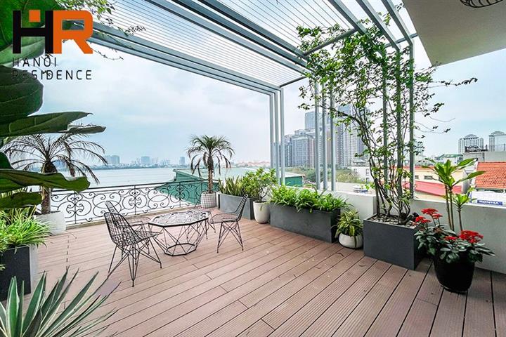 Beautiful Duplex apartment 01 bed for rent on Dang Thai Mai st