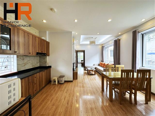 Bright apartment for rent in Dang Thai Mai, 2 bedroom in quiet location