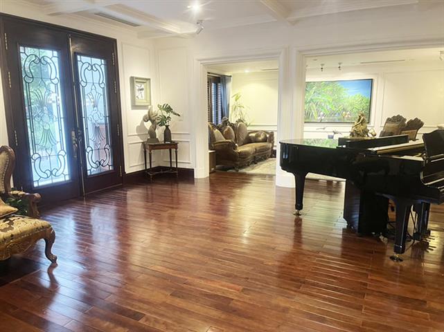 Diplomatic villa for rent in Ciputra with elevator, corner location, large livingroom