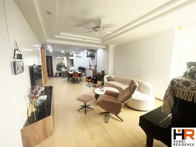 High floor 3 bedroom apartment for rent in E4 building in Ciputra Hanoi
