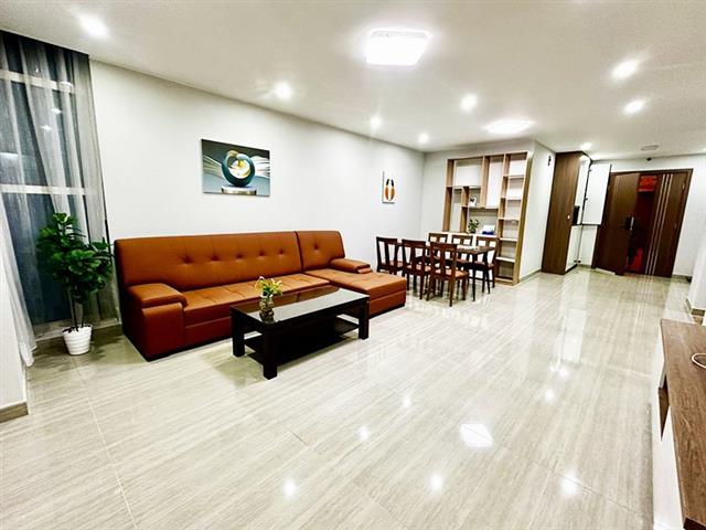 High floor and modern 3 bedroom apartment for rent in L5 building in Ciputra Hanoi