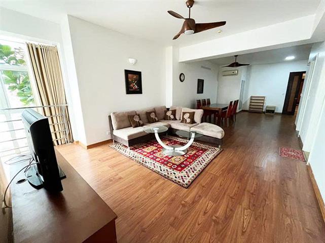 Cosy partly furnished 3 bedroom apartment for rent in E4 Ciputra Hanoi